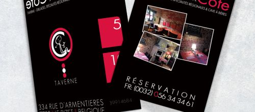 Création de cartes de visite pour restaurateur