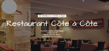 site vitrine pour restaurateur belge