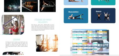 Vu pages salle de fitness à la chapelle d'armentières