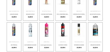 Page d'accueil catalogue numérique vax