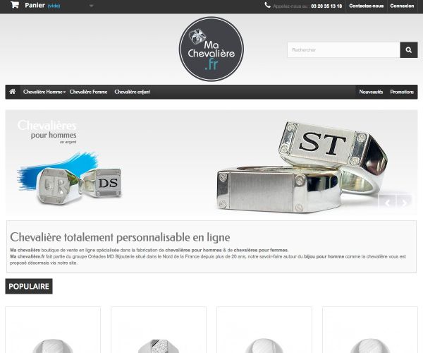 Création de site boutique