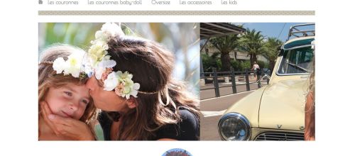 Création site boutique pour artiste