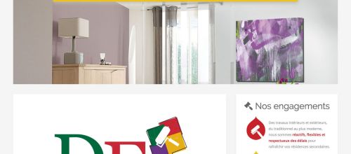 Site vitrine pour PME Lilloise