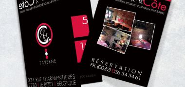 Création de cartes de visite pour restaurateur