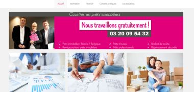 Image refonte site web page d'accueil