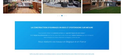 Image de la page d'accueil du site Batilex