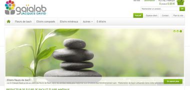 Création de site boutique Gaïalab