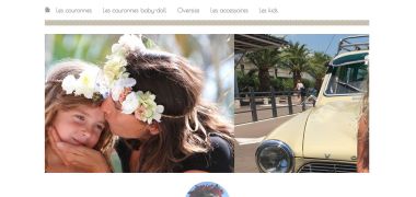 Création site boutique pour artiste