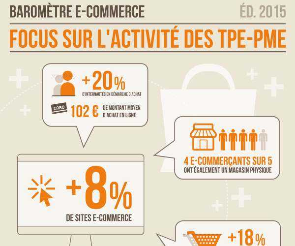 Infographie e-commerce en France